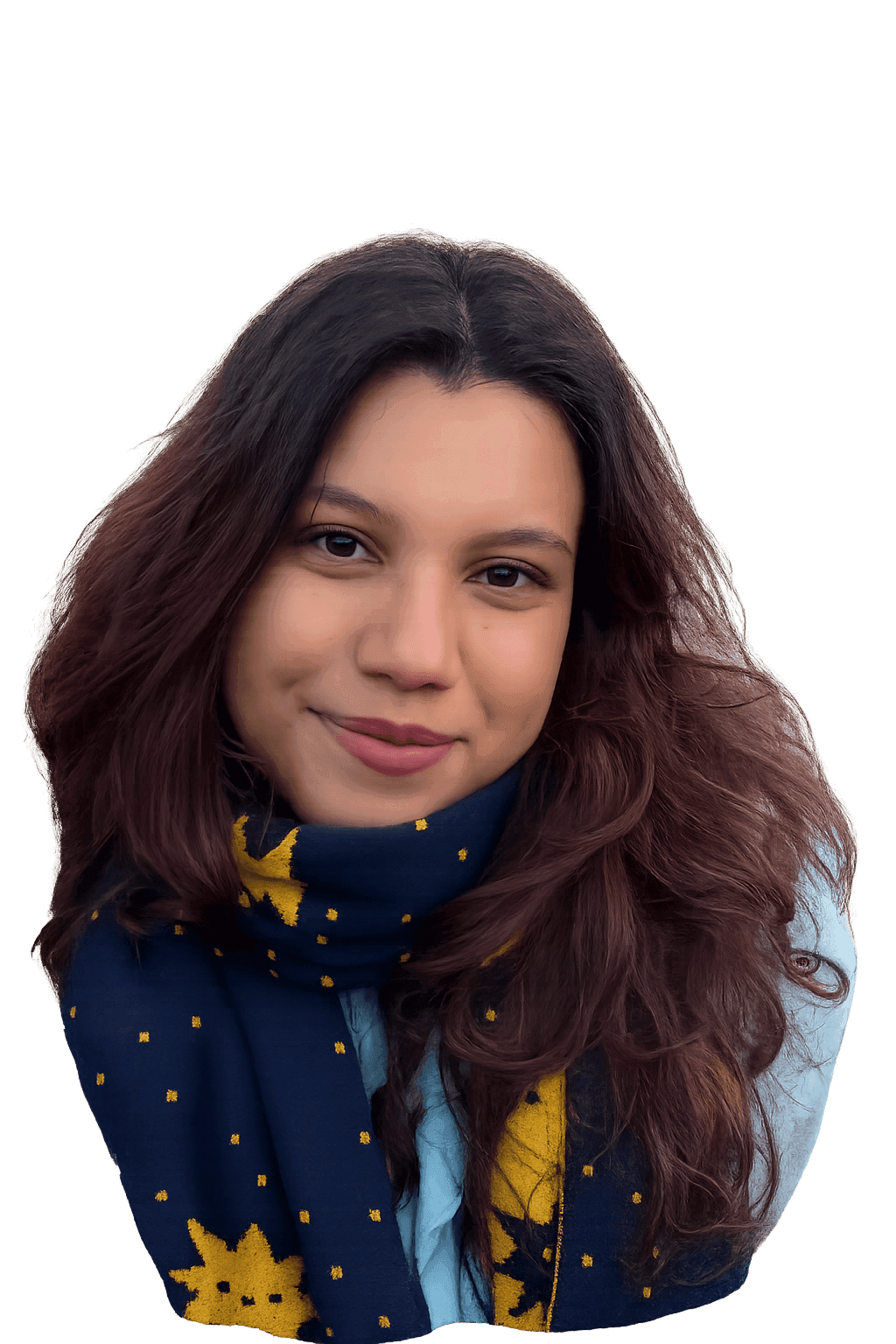 Retrato da psicóloga Victória Matos